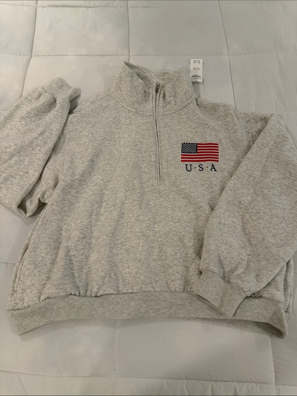 Hollister 1/2 zip sweatshirt